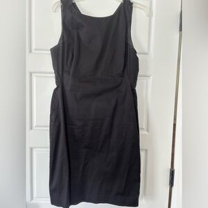 Elegant Black Sleeveless sheath Dress
